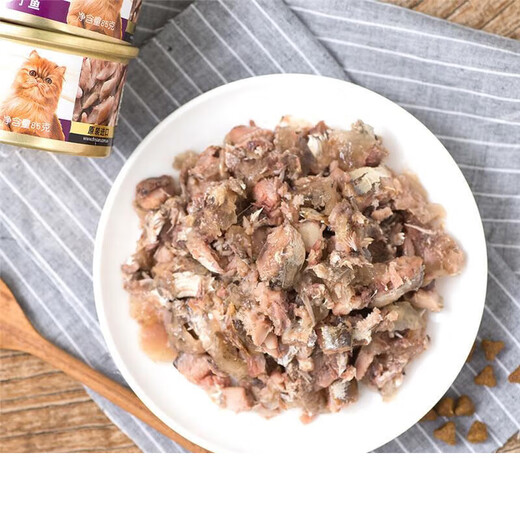 LISM R&F fresh cat cans imported from Thailand, canned white meat cat snacks, wet food for young cats, hydrating, fattening and hair growth, full box. The store manager now has mixed flavors * 24 cans