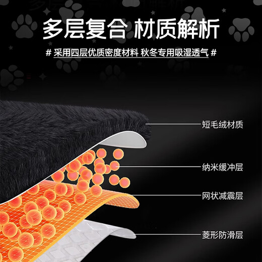 RATHBONE is suitable for Tesla Haval H6 Volkswagen steering wheel cover in winter suede anti-slip steering wheel protective cover