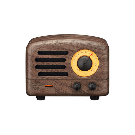 Elvis Presley Radio Elvis Presley Audio Little Prince Wireless Portable Bluetooth Speaker Desktop Log Wood Retro Mini Speaker Walnut 2026 Valentine's Day Gift First Choice for Gifts
