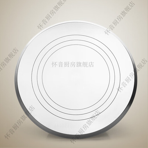 Huaiyin decorating table aluminum alloy turntable cake turntable with anti-slip ring baking decorating tool food grade cake decorating table 12-inch turntable single single