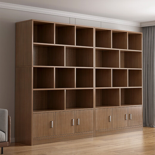 Zhong Zhangguo wine cabinet living room wall commercial wine rack new storage cabinet hotel product display cabinet display cabinet cosmetics upgraded and deepened 120cm Nordic maple color - full back panel