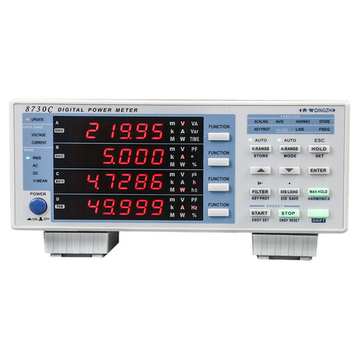 Qingzhi/8710C/8718C/8720 digital power meter electrical parameter measuring instrument power meter 8730C