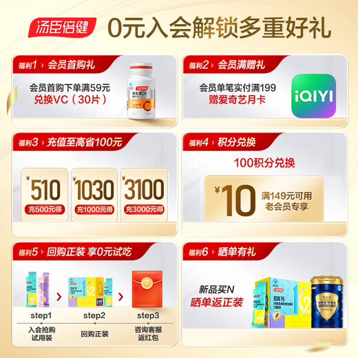 By-Health Coenzyme Q10 capsules plus vitamin E soft capsules enhance immunity and relieve physical fatigue