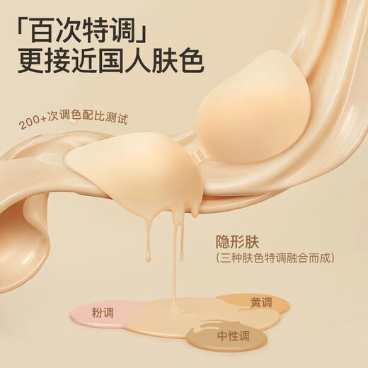 Urban Beauty Breast Paste Supports Small Breasts to Make Big Breasts Invisible Seamless Strapless Underwear Female Wedding Dress Nipple Paste Glossy Thin Style_A Cup