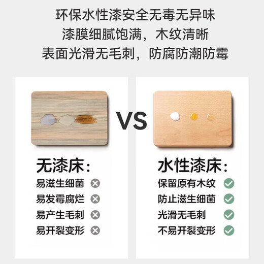 ULOP German solid wood crib, removable splicing bed, multi-functional baby bedside bed, newborn nap bed with fence, imported all-pine crib (without storage drawing board), activity pictures, free latex coconut palm mattress, baby products for sleeping, a must-have for mothers and babies