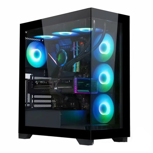 Colorful Intel Core Ultra7 265K/KF host RTX5080/5070Ti/5060Ti rendering design computer e-sports game live broadcast DIY desktop assembly machine configuration 2 265KF/RTX5060/16G