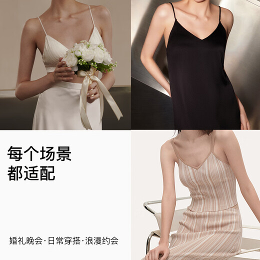 聚拢硅胶胸贴隐形无痕防下垂乳贴显大防凸点上托内衣婚纱用 2件装-升杯款M码_(厚约15mm)