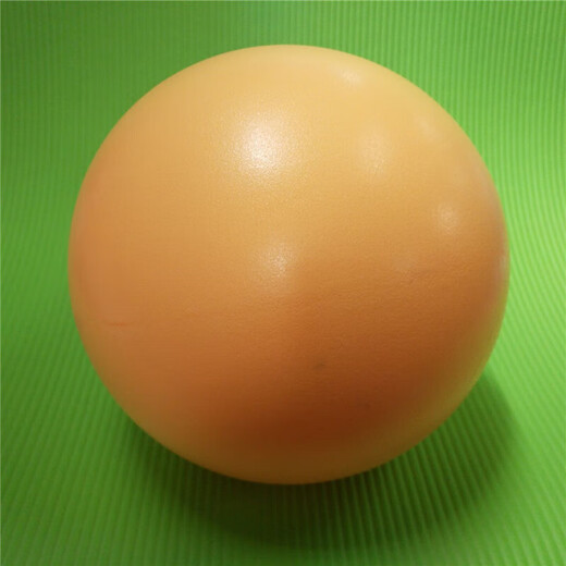 Blue Song frosted surface explosion-proof small mini yoga ball 25cm straw ball Pilates ball inflatable gymnastics sky blue