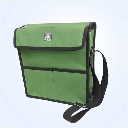 Hongrunda (RHD) multifunctional canvas shoulder bag men's repair electrician crossbody tool bag construction carpentry thickened wear-resistant durable waterproof F520