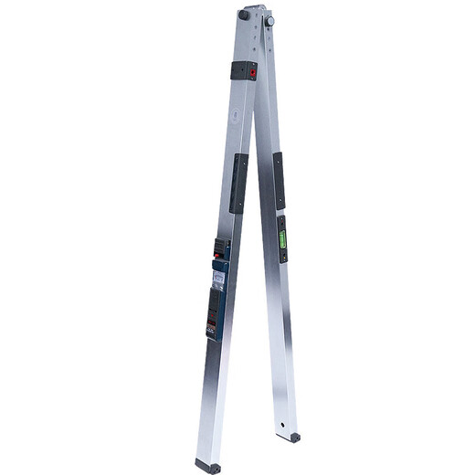 Chengyang 2-meter ruler Two-meter project vertical flatness inspection ruler folding horizontal ruler house inspection tool set empty drum hammer 2-meter ruler_South