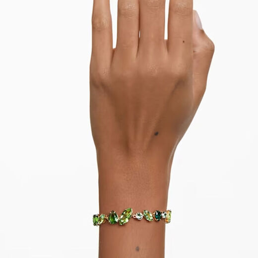 Gema Elegant Green Dopamine Couple Bracelet Bracelet Women's Light Luxury Niche Green