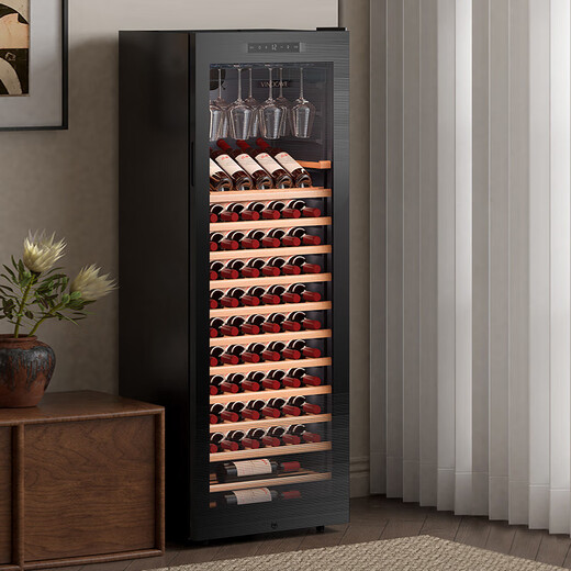 Vinokraf high-end 266A red wine cabinet constant temperature wine cabinet home ice bar refrigerator freezer preferred single temperature model (new style)