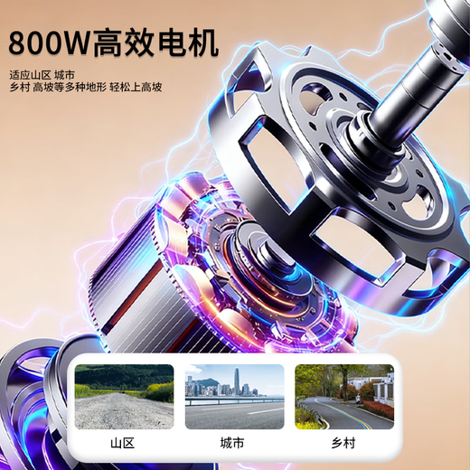 Flying Pigeon Legend Electric Tricycle Electric Vehicle Small Home Pick-up and Drop-Off Children and Elderly Transportation Leisure Covered Tricycle Mountain Area Chaowei/Tianneng 1000W Motor + 72V20A Lead-acid Battery + About 50 km