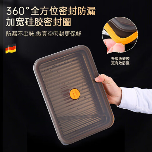 KDISV German crisper food-grade 316 stainless steel dumpling and wonton storage square box with lid, refrigerator quick-freezing sealed box (light style) + sealing lid, 3 layers, concave and convex texture, non-stick to the bottom