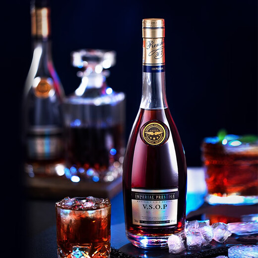 卡爹拉法国进口洋酒vsop白兰地40度烈酒700Ml 白兰地 700mL 1瓶 买1瓶得2瓶