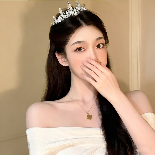 Bangboshi Crown Tiara Gift Box Birthday Headband Bride's Coming of Age Ceremony 18-year-old Crown Proposal and Certificate Headdress Birthday Crown Gift Box