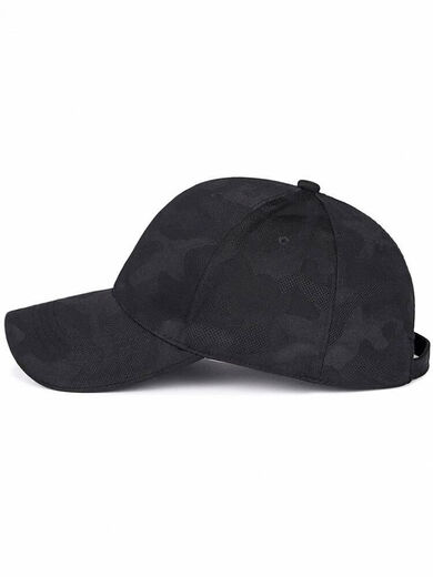 New four-season camouflage baseball cap, outdoor leisure, versatile and fashionable sun visor for men and women, golf hat for shopping, white, hat circumference 55-60CM adjustable