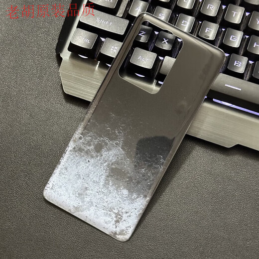 Original for Realme GT6 glass back cover Realme GT6 back case mobile phone battery cover case back screen back panel case Dark Side of the Moon case/tempered glass back cover realme GT6