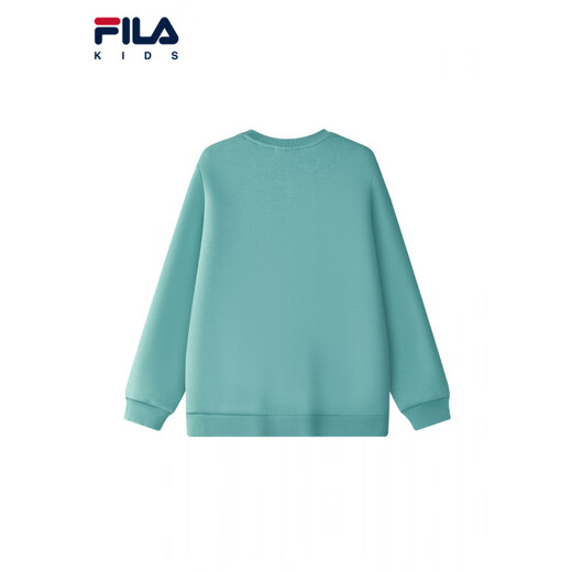 FILA boys' sweatshirt autumn new loose round neck pullover dark blue-FGN 140 cm