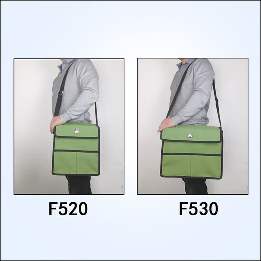 Hongrunda (RHD) multifunctional canvas shoulder bag men's repair electrician crossbody tool bag construction carpentry thickened wear-resistant durable waterproof F520