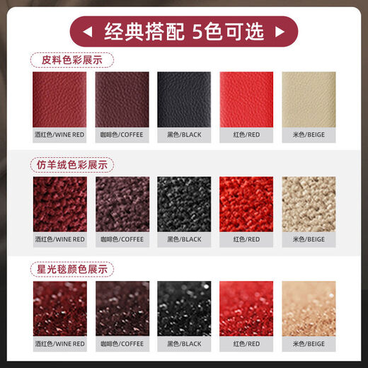 Litian is suitable for Toyota Highlander Asia Dragon CAMRY Prado Corolla fully surrounded car floor mats double layer leather + jacquard blanket coffee color