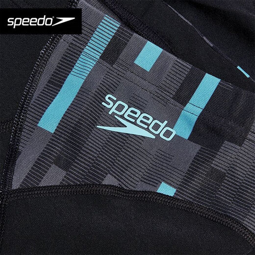 Speedo men's quick-drying swimming trunks anti-chlorine training new style black 34