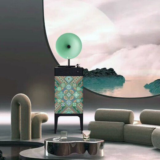 ROBERILLINE German Voice of Berlin i5 National Library co-branded Guanxiang vinyl record player HiFi gramophone lp record player Guanxiang