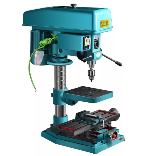Drilling machine industrial bench drill bench type integrated high-power drilling and milling machine tapping three-purpose multi-functional tapping machine 220V Chuangqiang 220v750w+flat nose pliers+cross pliers