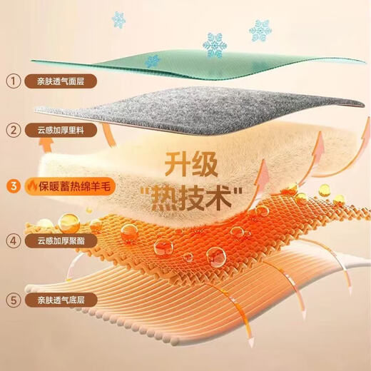 Catman 100% wool children's school uniform artifact winter velvet thickened thermal pants for boys and girls, medium and large children's cotton pants