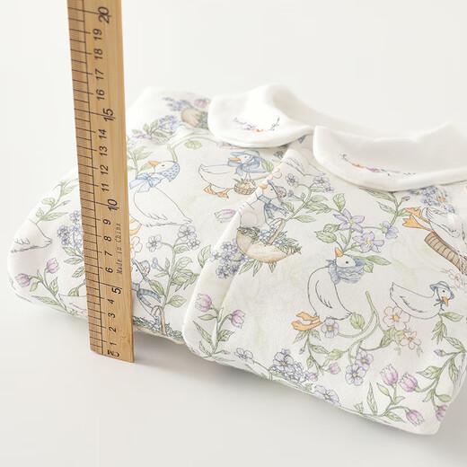 【冬季哈衣】新生儿衣服婴儿连体衣春秋冬季宝宝夹棉加厚纯棉 梦幻乐园60克薄棉连体衣 73cm