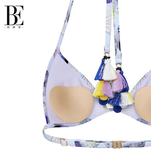 BE swimsuit breast patch waterproof anti-slip anti-exposure small breast bikini push-up breast pad silicone breast patch skin color thickened