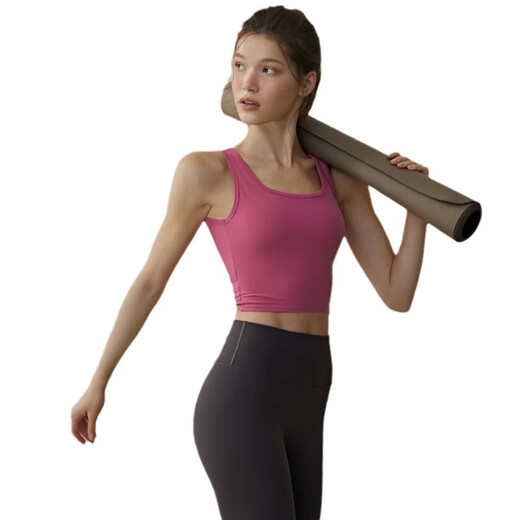 Sports bra for women, autumn style, shockproof, anti-sagging, beautiful back fitness bra, running yoga Pilates vest, black XL