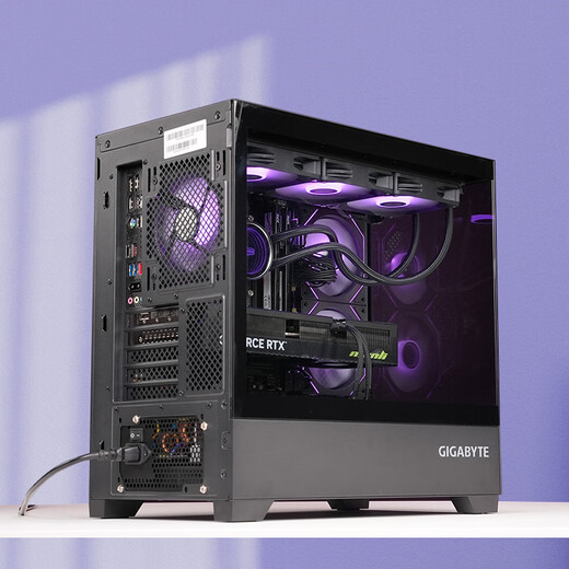 GIGABYTE AMD Ryzen R7 9800X3D/RTX5070/5080/5070Ti Desktop mainstream e-sports game console live broadcast design AI drawing rendering 3A computer complete machine with 2 9800X3D丨RTX5060Ti