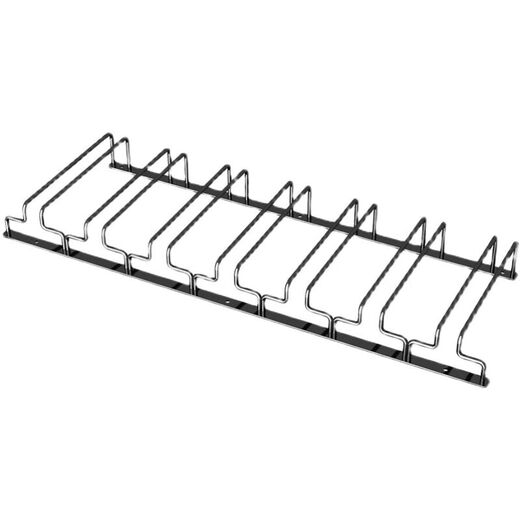 Jieyunmao simple red wine glass holder upside down household goblet holder hanging creative wine cabinet wine glass display rack hanging cup rack 6 slots long 66.5cm deep 22.5cm black