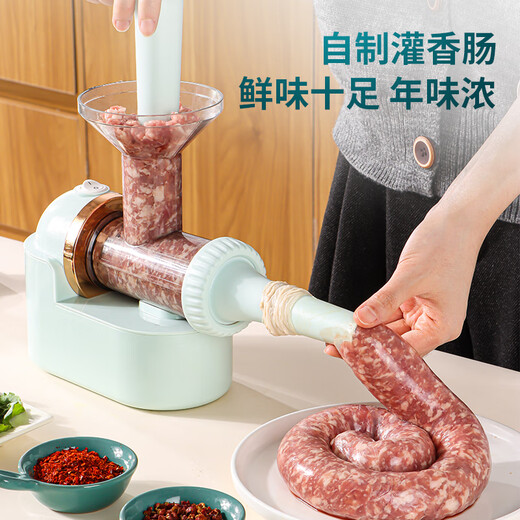 Baijie casing enema machine fully automatic sausage enema machine household enema tool small sausage bacon minced meat electric artifact