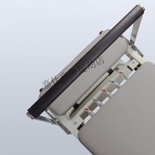 Pilates core bed, household foldable large equipment, simple yoga bed, replacement three-in-one home fitness equipment, track extended spring tube black core bed + black square box + foot pedal + hook feet