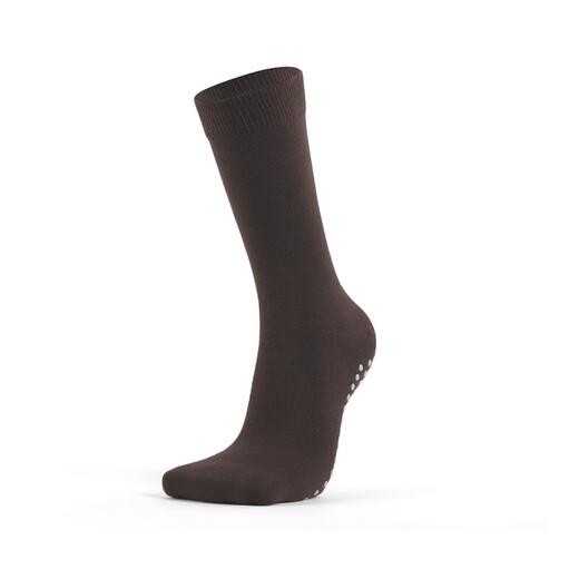 Chengsheng Xutong ALOUSAYOGA new pressure mid-tube anti-slip Pilates socks for women warm fitness dance sports yoga socks chocolate color