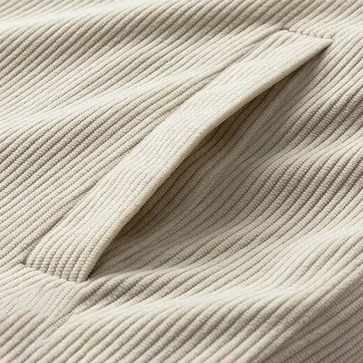 PLAYBOY Jacket Men's Autumn and Winter Velvet Thickened Warm Lapel Windproof Loose Casual Jacket Black XL