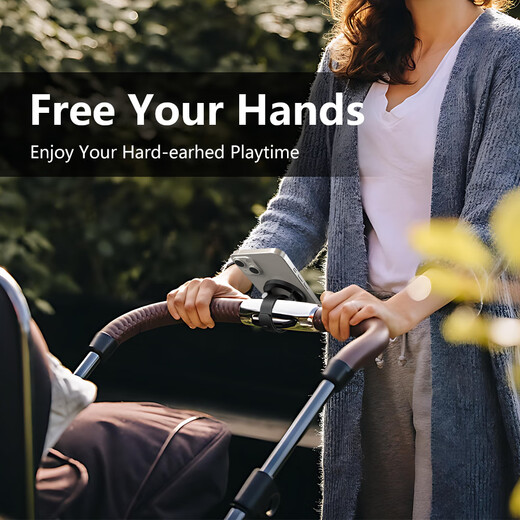 Wufeng's new magsafe magnetic stand shopping cart gym strap portable lazy arm magnet silicone strap strap