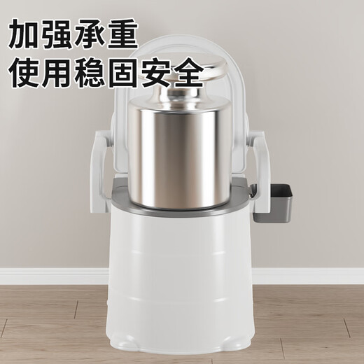 Haoqi elderly mobile toilet mobile toilet seat portable toilet bedroom toilet seat temporary hard cushion + room use (grey)