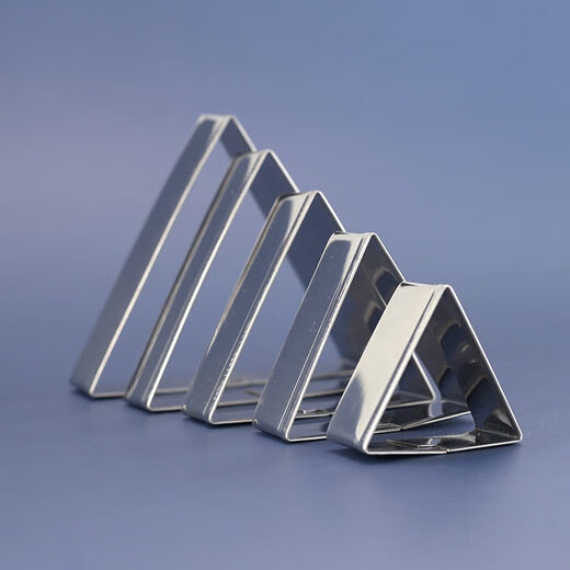 Qiaobolai stainless steel biscuit dry mold geometric round love plum blossom vegetable and fruit cutting mold baking cookie fondant mold above 5 styles complete set of 25 pieces