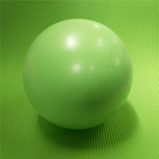 Blue Song frosted surface explosion-proof small mini yoga ball 25cm straw ball Pilates ball inflatable gymnastics sky blue