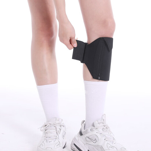 BREEINS mobile phone strap arm running mobile phone leg bag men and women universal sports mobile phone arm sleeve fitness arm bag arm bag black 7.5 inches