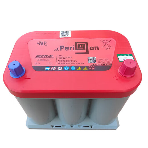 双登卷绕蓄电池12V启动储能两用6-SPB-25/40/50/75/100AH免维护耐低温 6-SPB-50B铅端子12V55AH