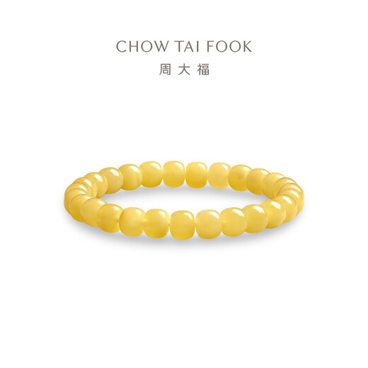 Chow Tai Fook beeswax bracelets can be stacked as gifts CV182