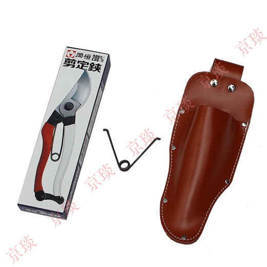 Japan Okaheng pruning shears OKATUNE pruning shears orchard pruning shears gardening scissors Okaheng 104 large + leather scissors + spring (free maintenance oil)