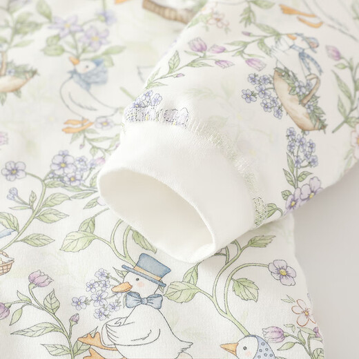 【冬季哈衣】新生儿衣服婴儿连体衣春秋冬季宝宝夹棉加厚纯棉 梦幻乐园60克薄棉连体衣 73cm