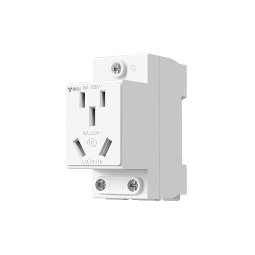 BULL modular rail socket 5-hole socket LAC30-516 snap-on design rail-mounted 250V 16A