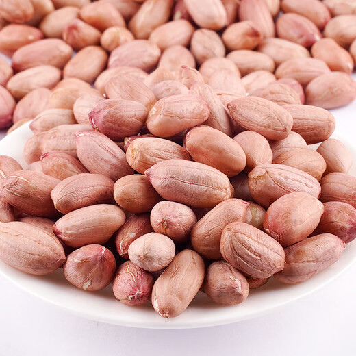 New Peanut Rice Shandong Shelled Peanut Rice Loose Peanut Rice Peanut Rice Large Peanut Kernel Pressed for Oil and Drink 5 Jin Jin is equal to 0.5 kg Shelled Peanut Rice Medium Fruit 5 Jin Jin is equal to 0.5 kg