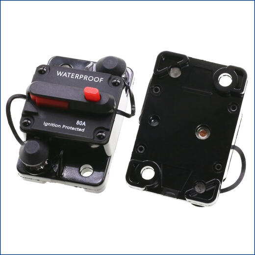 Car audio power fuse ribbon switch automatic fuse bile circuit breaker modified car overload protection square self-restoring fuse 40A